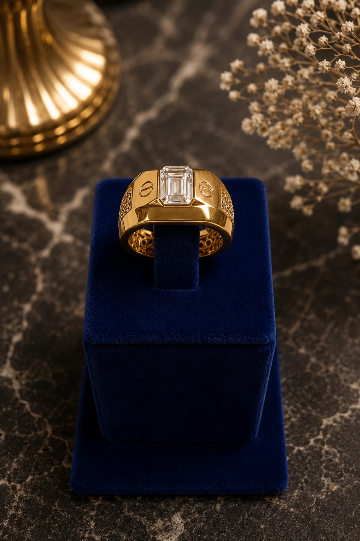 Timeless Gold Dome Ring