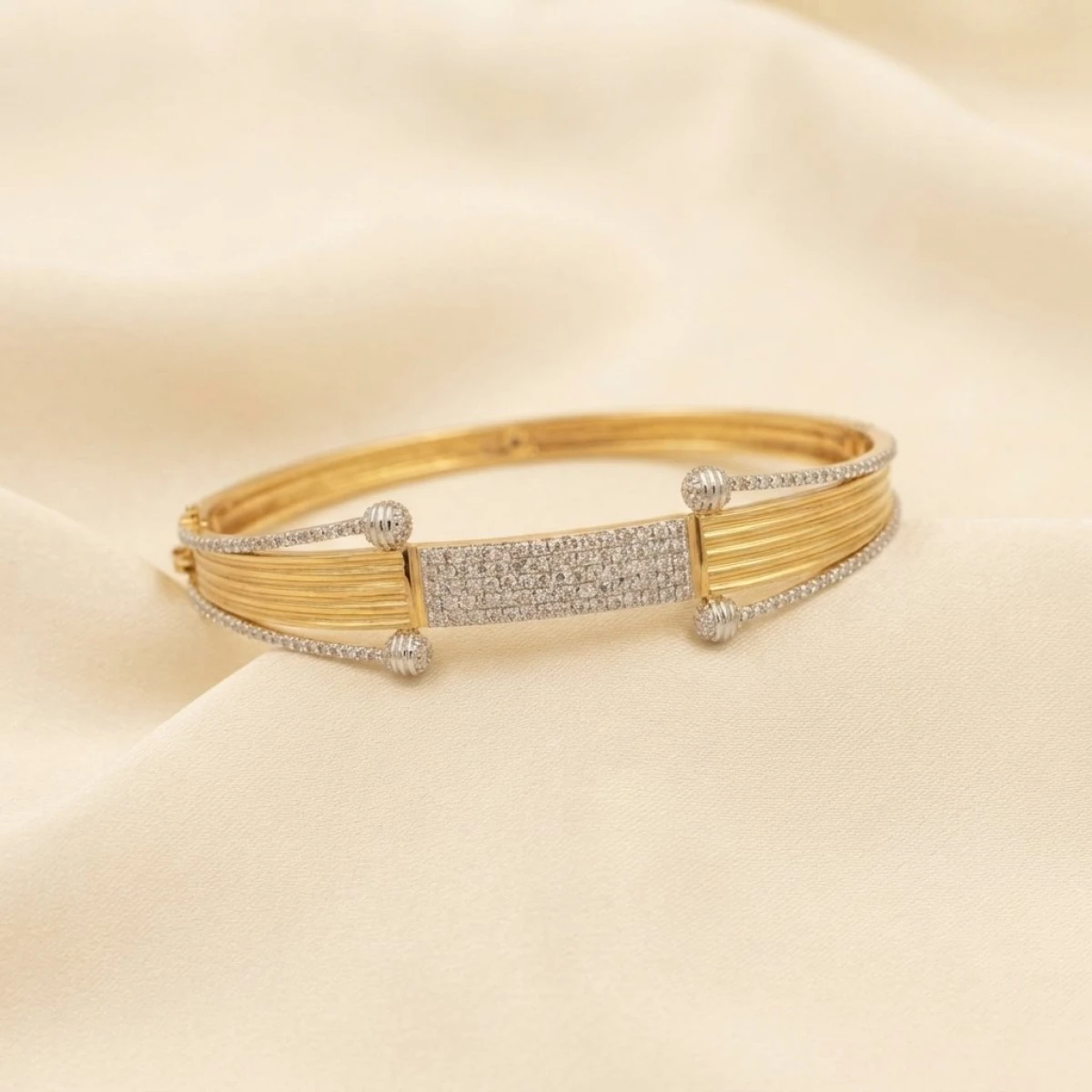 Gold Designer Kada for Women