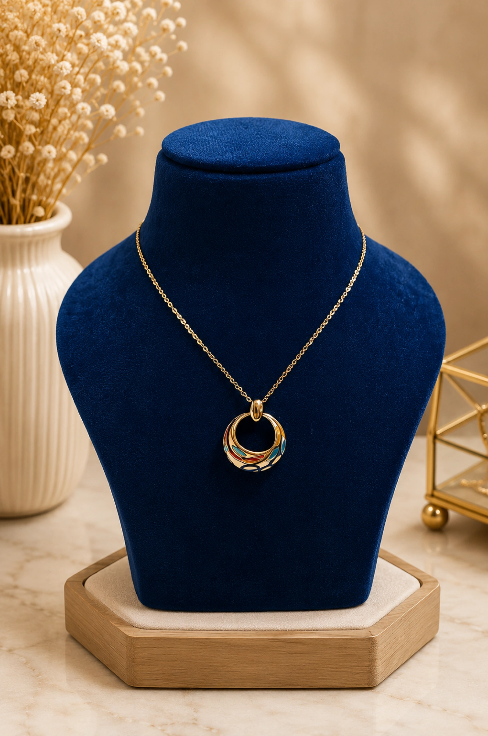 Lustrous Gold Spiga Chain