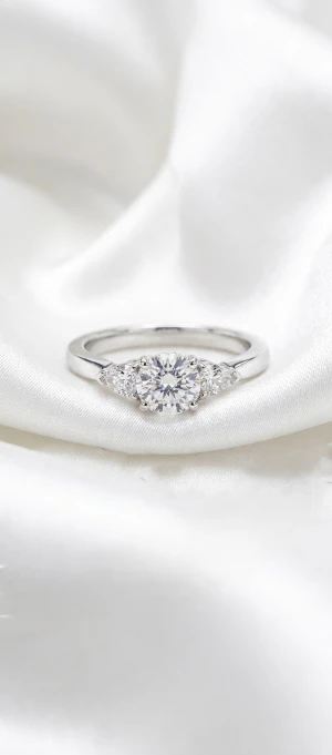 Infinite Loop Paved Lab-Grown Diamond Ring Gallery View
