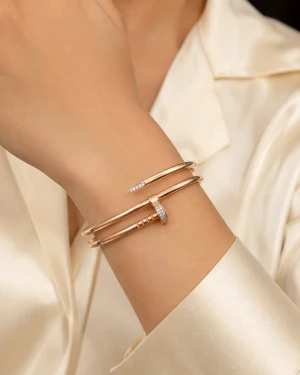 Elegant Gold Women’s Designer Kada Bangle Gallery View