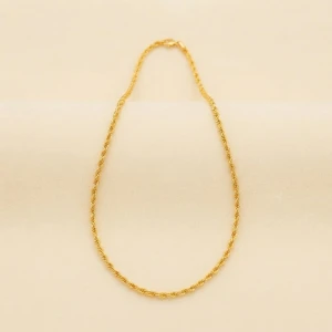 Classic Gold Rope Chain Main View