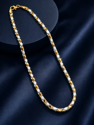 Gold & White Gold Men’s Stylish Chain Main View