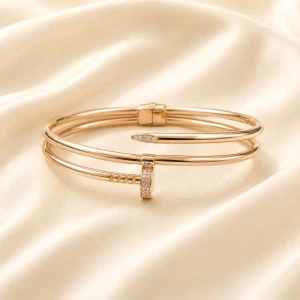 Elegant Gold Women’s Designer Kada Bangle Main View