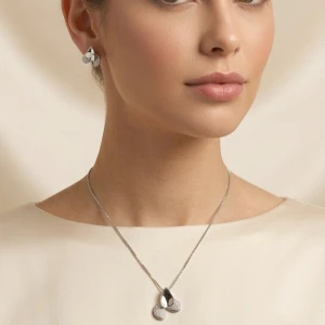 925 Silver Elegant Pendant Set for Women Gallery View