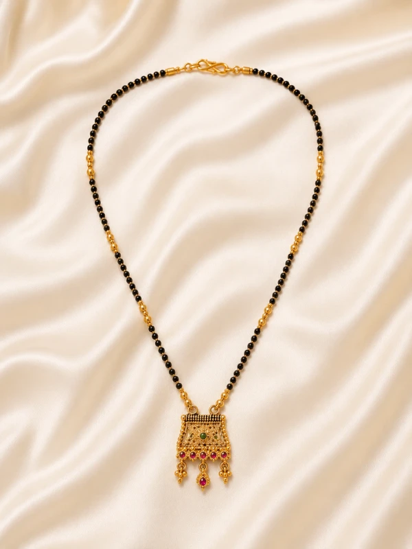 Gold Women’s Traditional Designer Mangalsutra