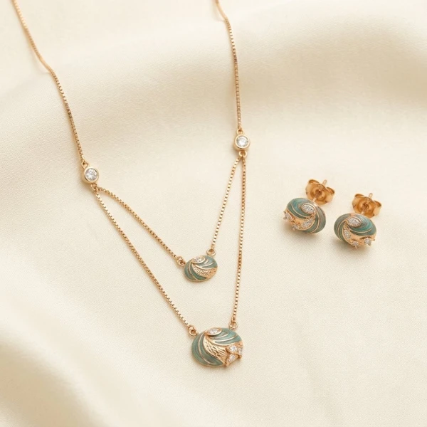 925 Silver Women’s Elegant Half Set