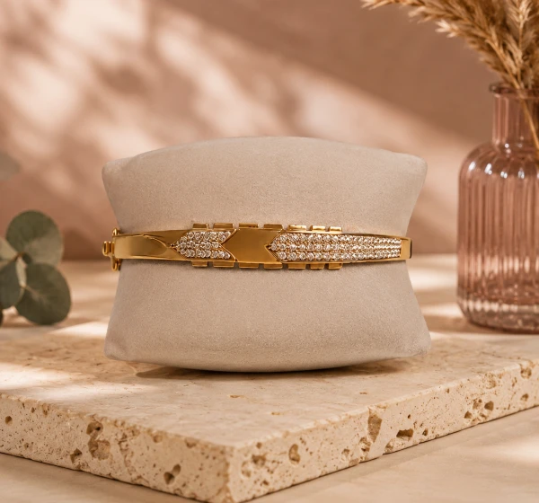 Luminary Gold Cuff Bangle