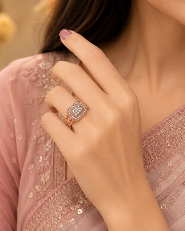 Timeless Cushion Solitaire Diamond Ring
