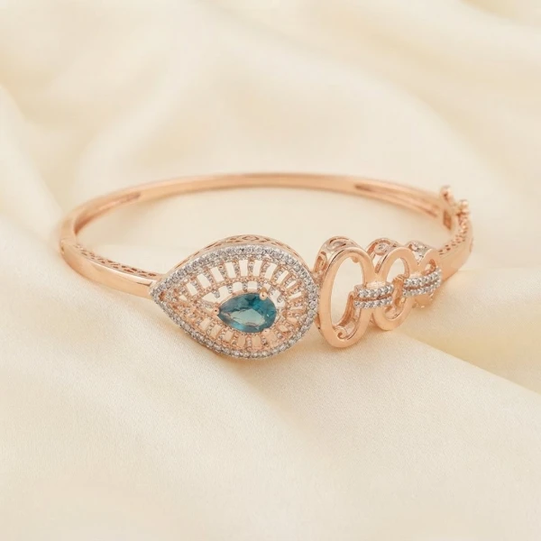 Rose Gold Designer Kada for Women