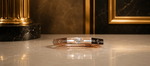 Premium Gold Finish Men’s Kada