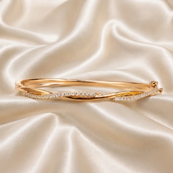 Elegant Silver Women’s Bangle Kada