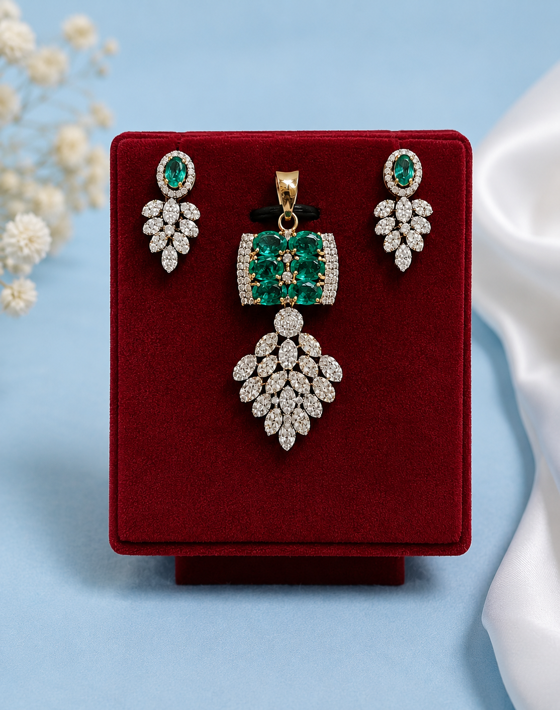 Classic Diamond Solitaire Set