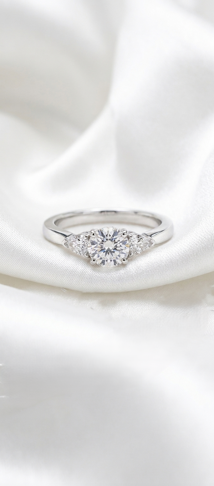 Infinite Loop Paved Lab-Grown Diamond Ring Gallery View