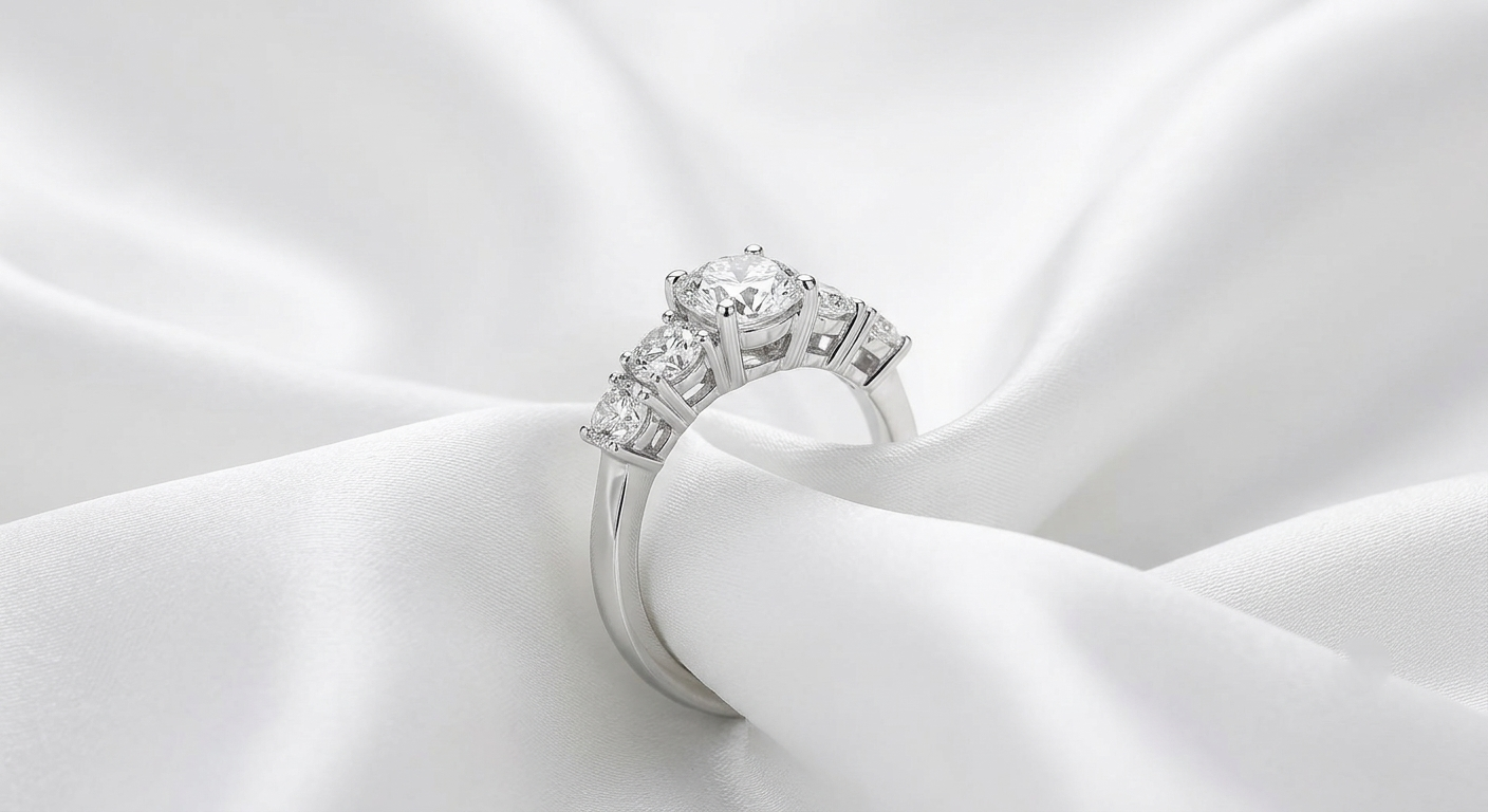 Infinite Loop Paved Lab-Grown Diamond Ring