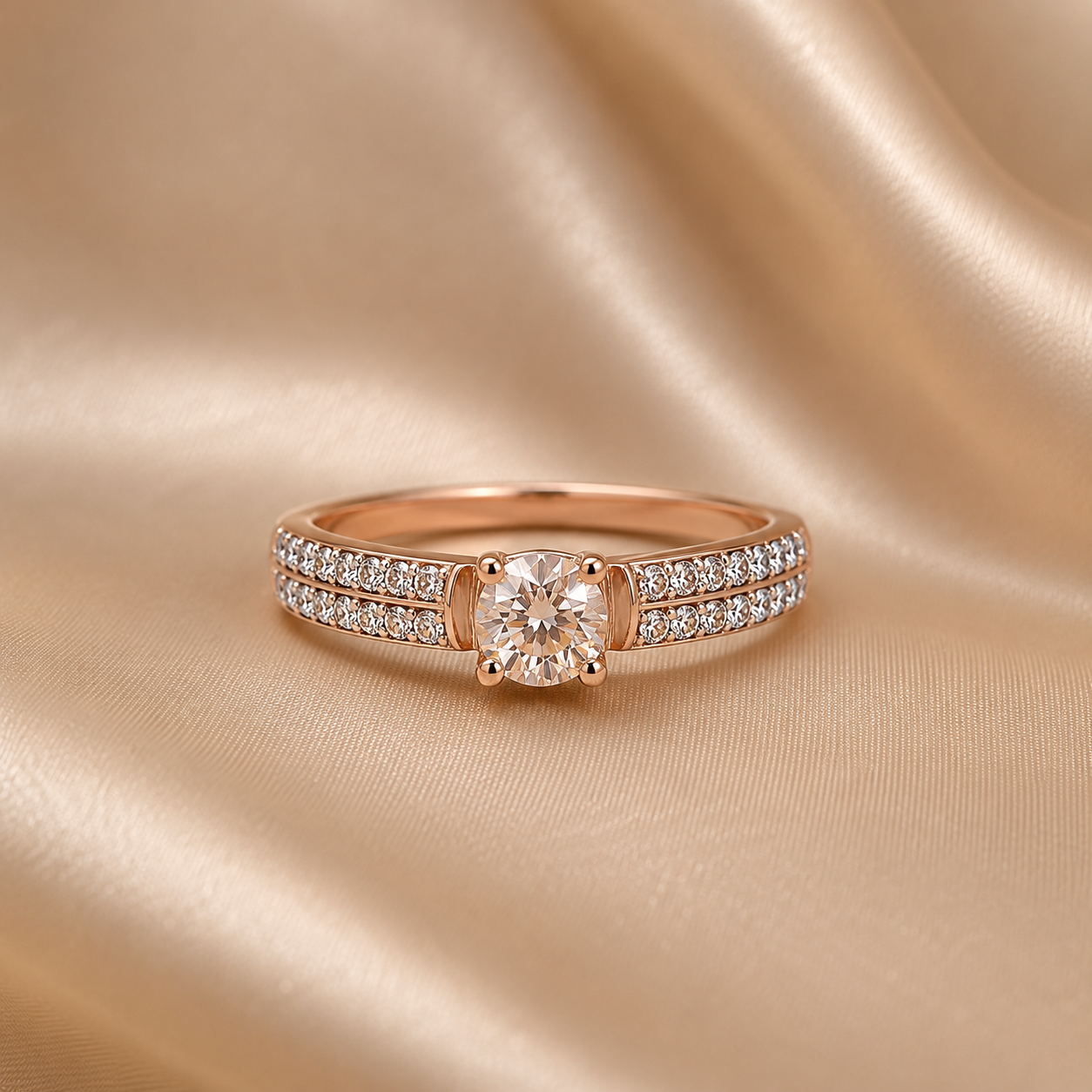 Noble Radiance Diamond Eternity Band Gallery View