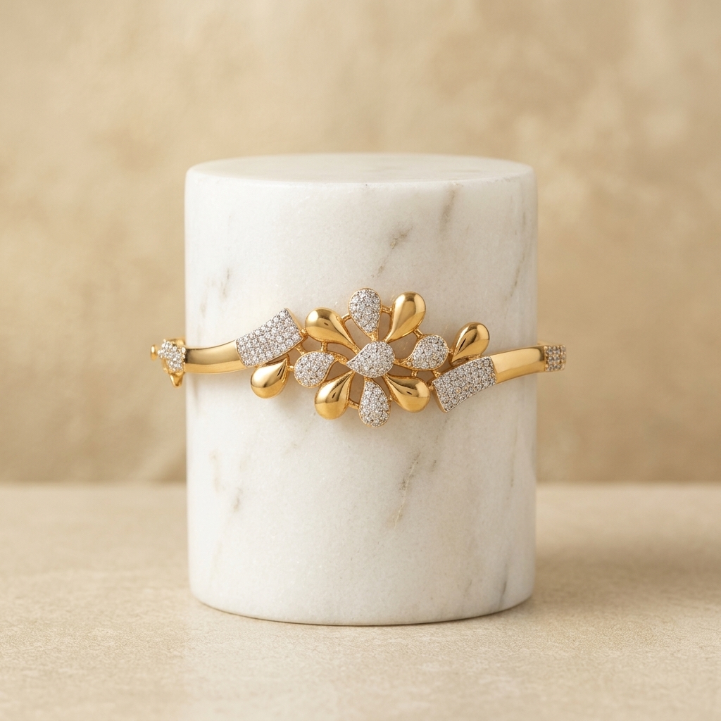 Divine Gold Patla Bangle
