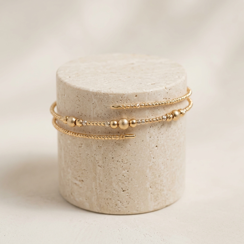 Exquisite Gold Wristlet