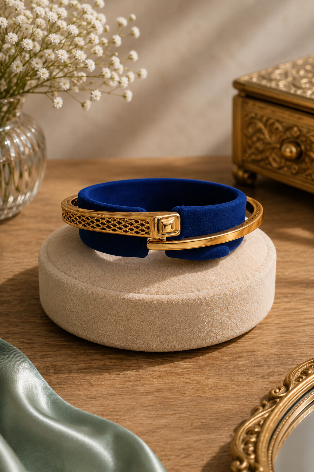 Magnificent Gold Fancy Bangle