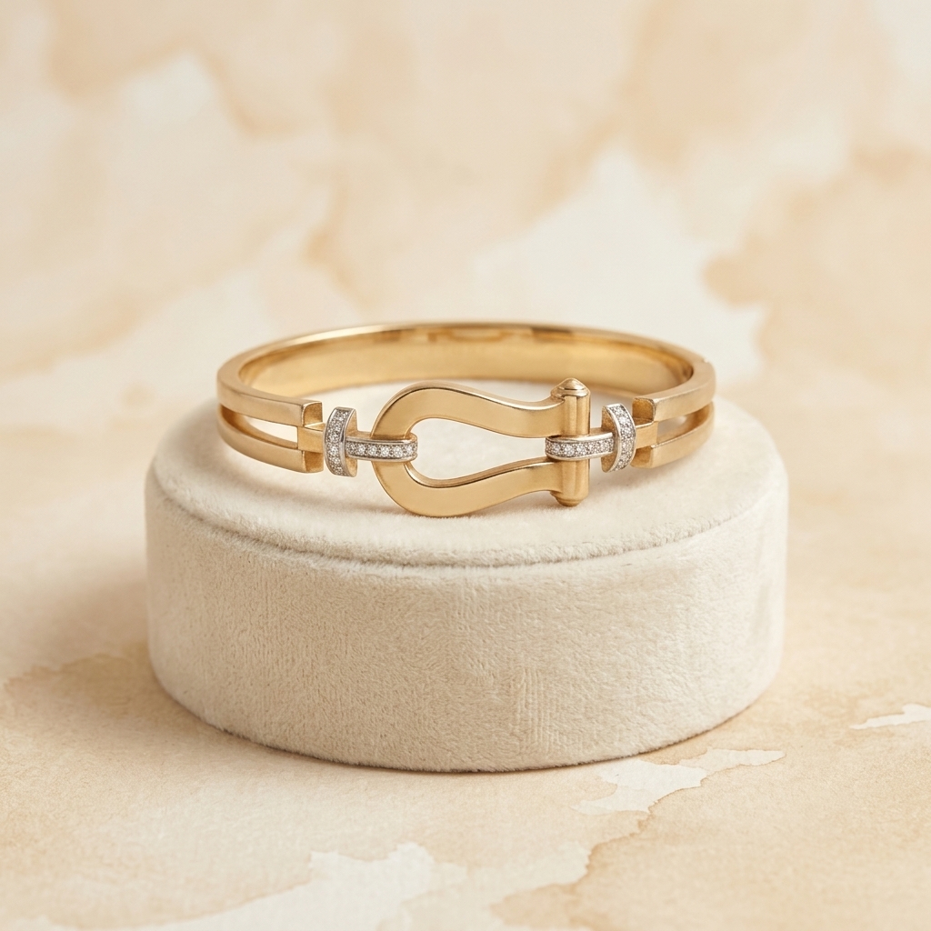 Opulent Gold Chur Bangle