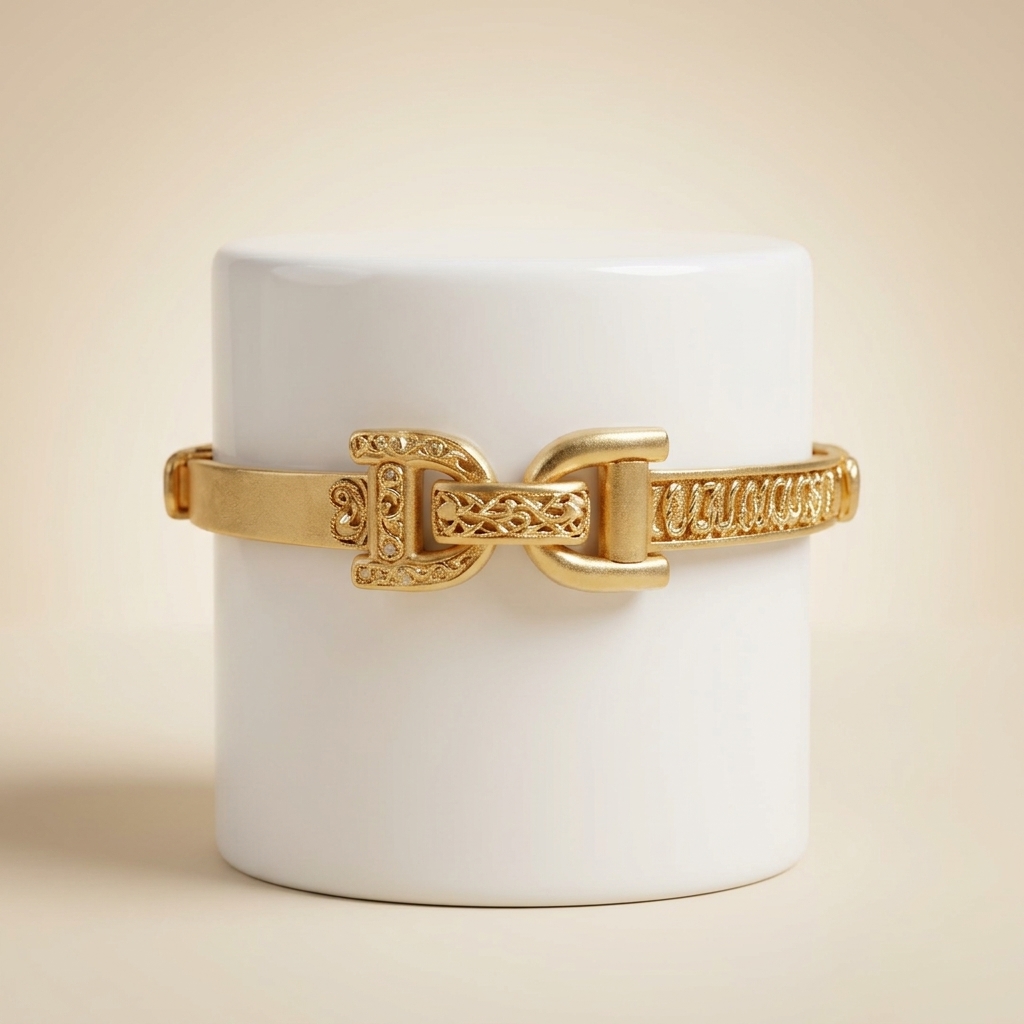 Starlight Gold Patla Bangle
