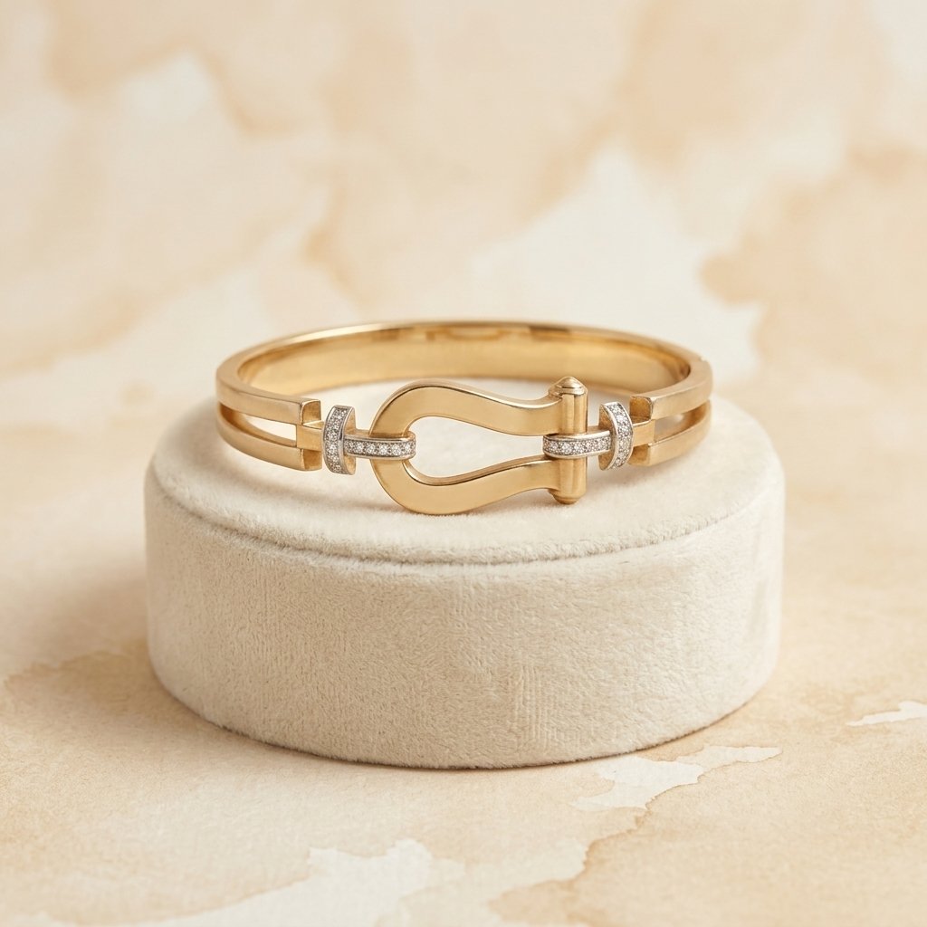 Opulent Gold Chur Bangle