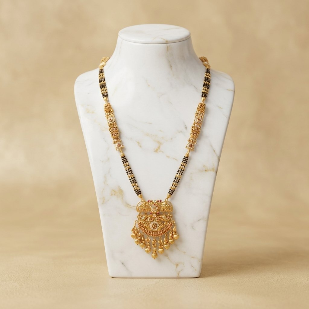 Divine Gold Short Mangalsutra