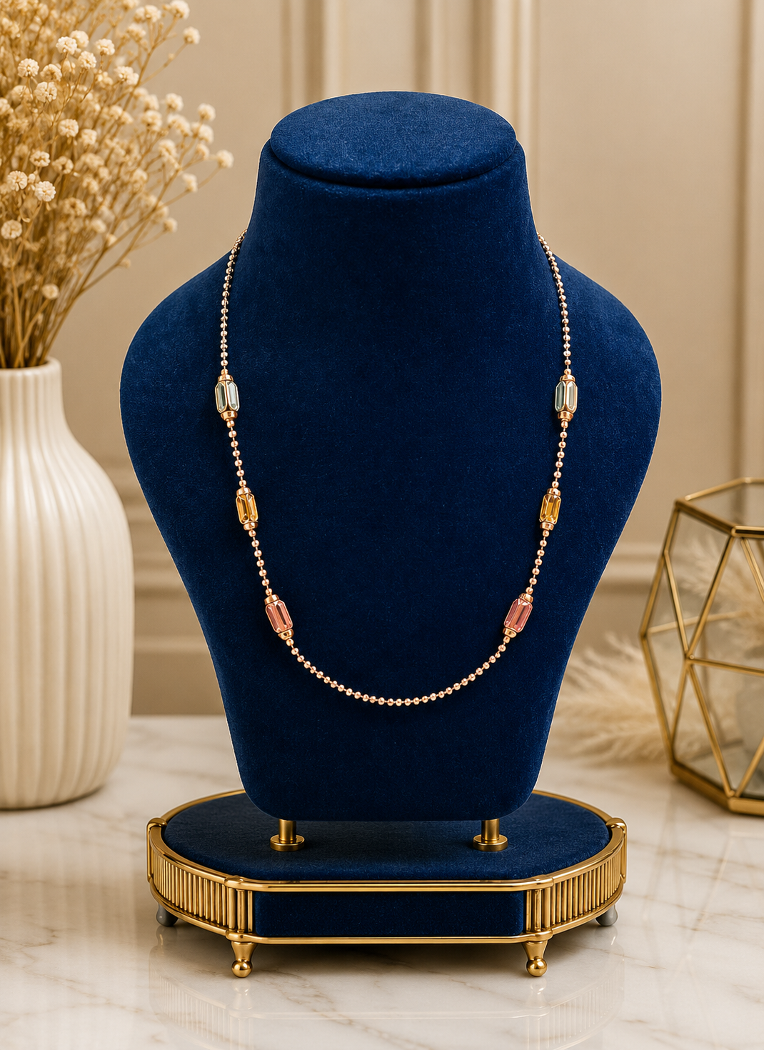 Antique Gold Figaro Chain