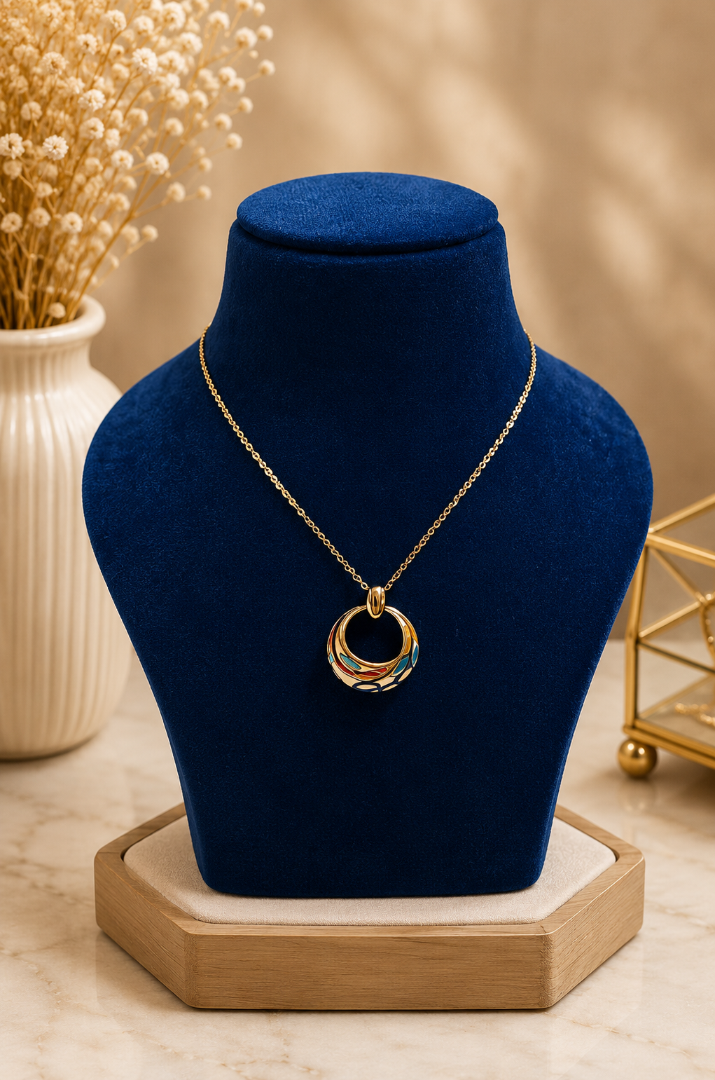 Lustrous Gold Spiga Chain