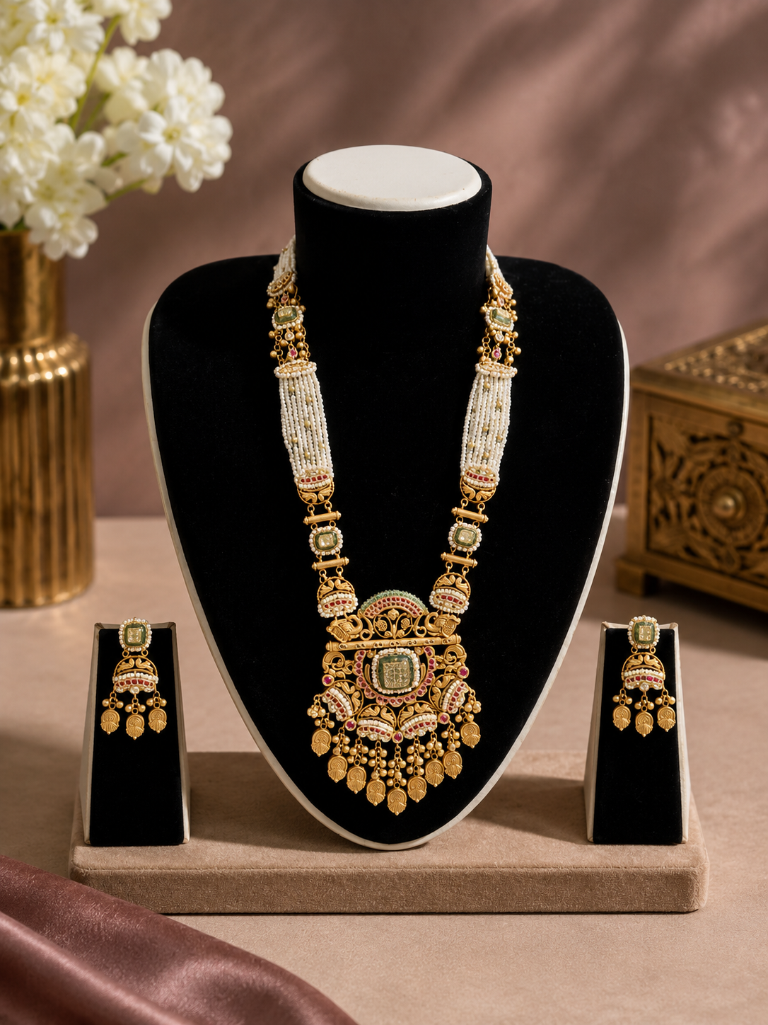 Regal Gold Choker Set
