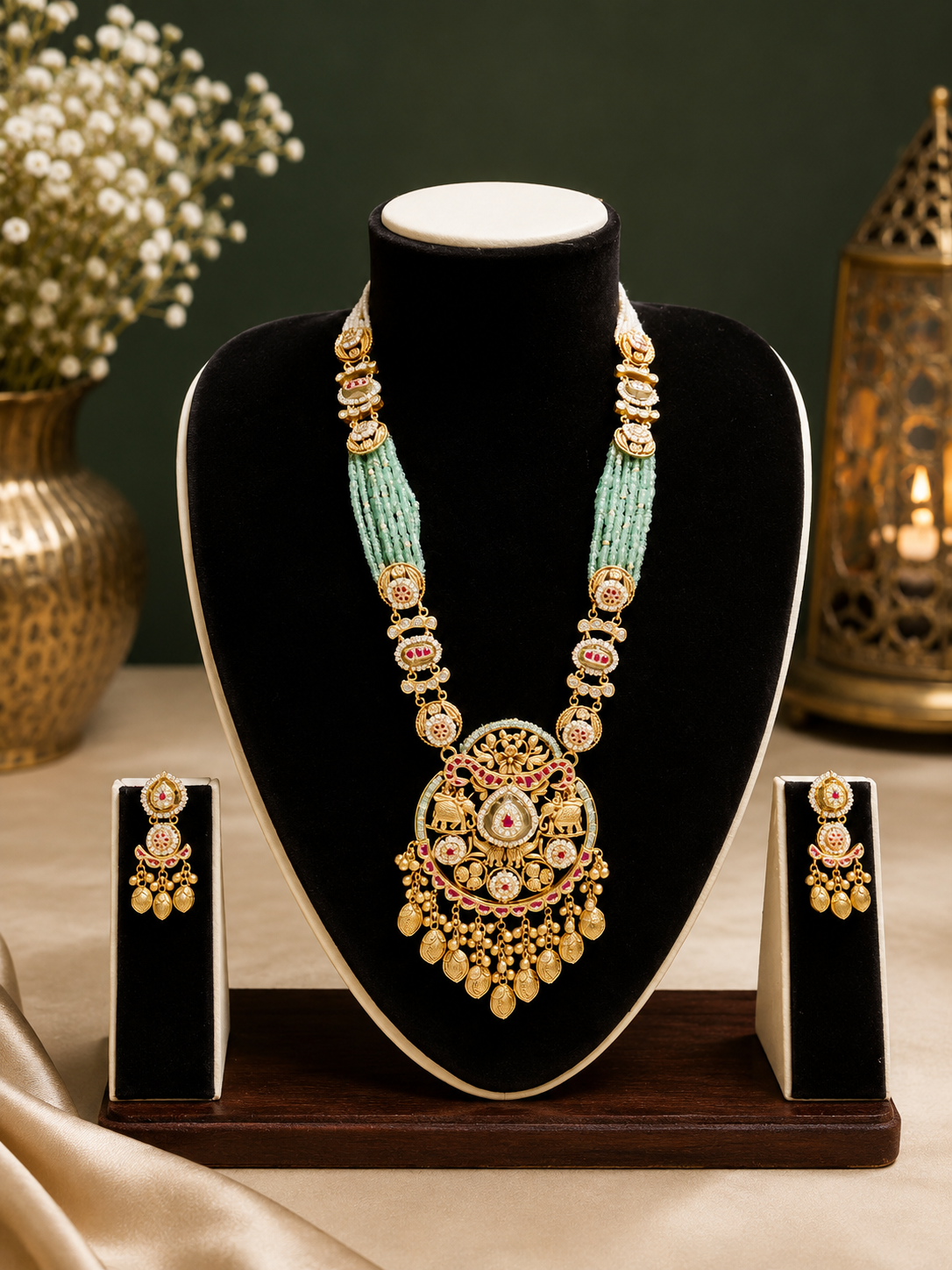 Royal Gold Necklace Set