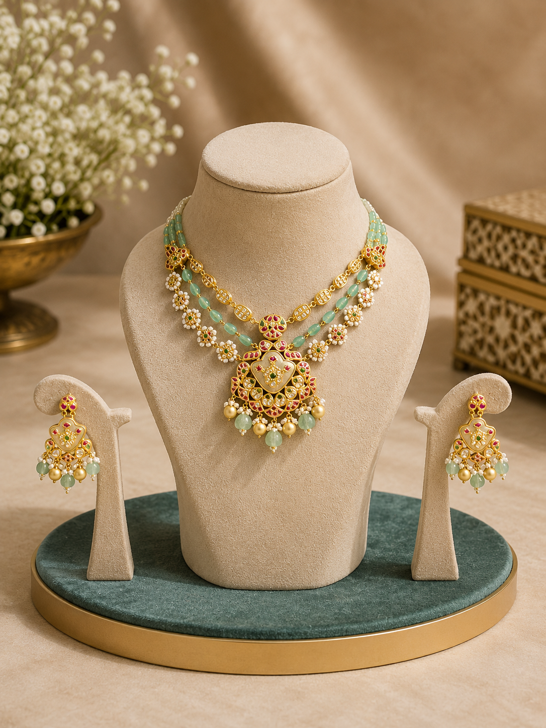 Sublime Gold Bridal Set