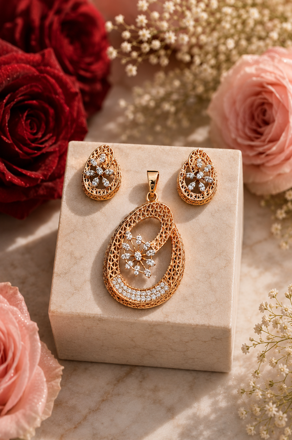 Classic Gold Solitaire Set