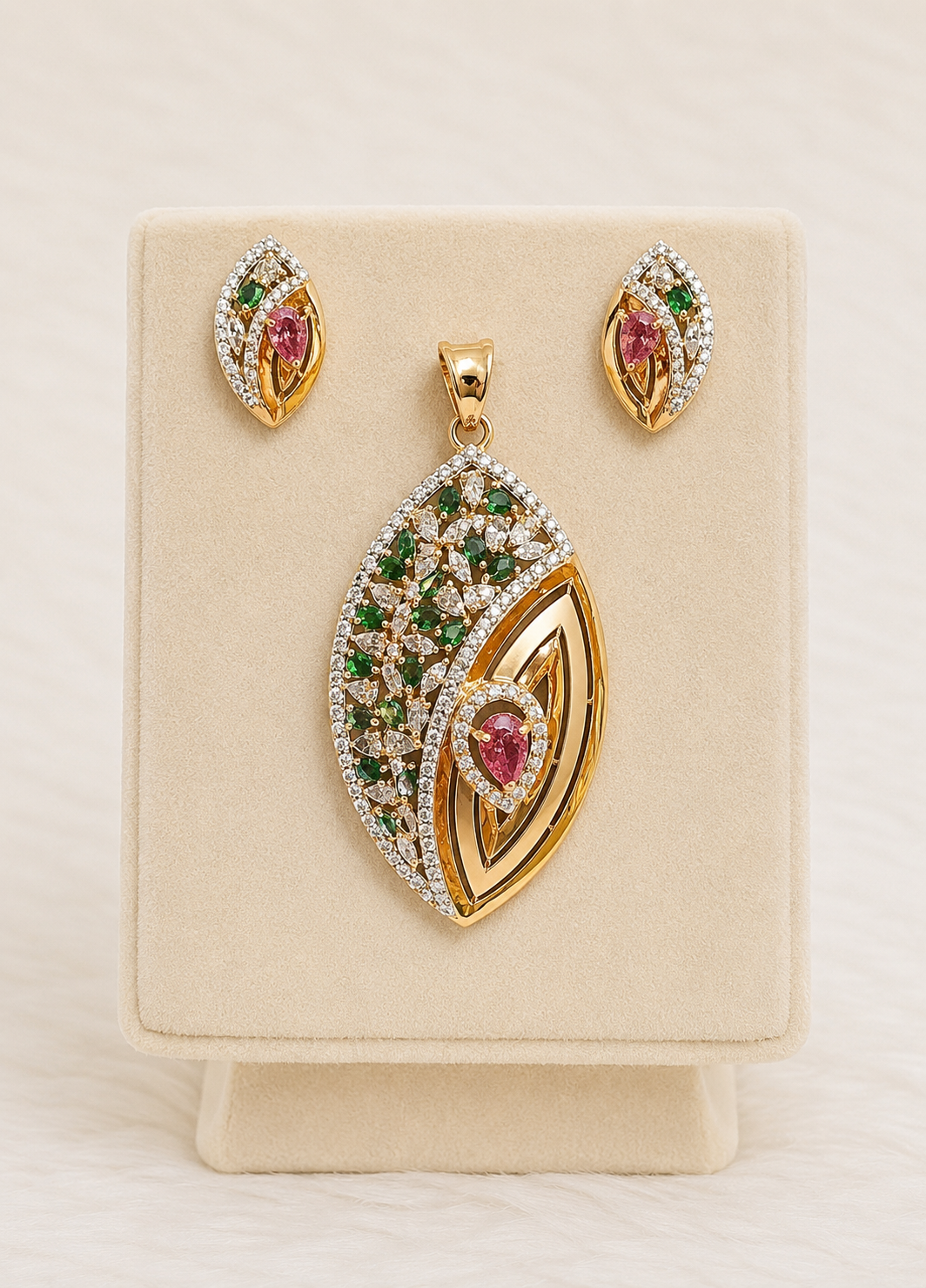Imperial Gold Locket Set