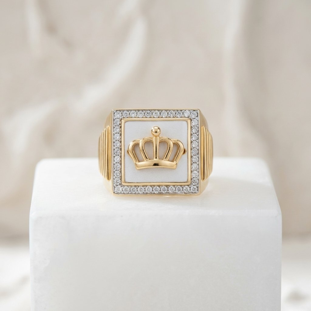 Grandeur Gold Statement Ring