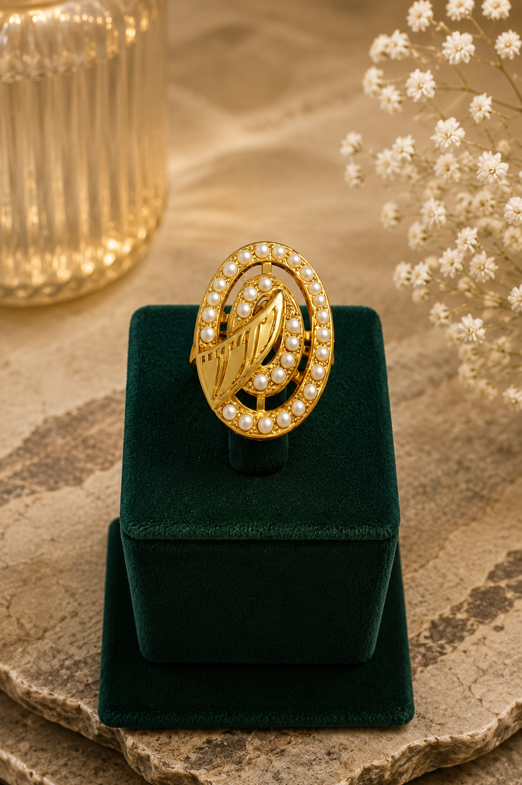 Artisan Gold Cluster Ring