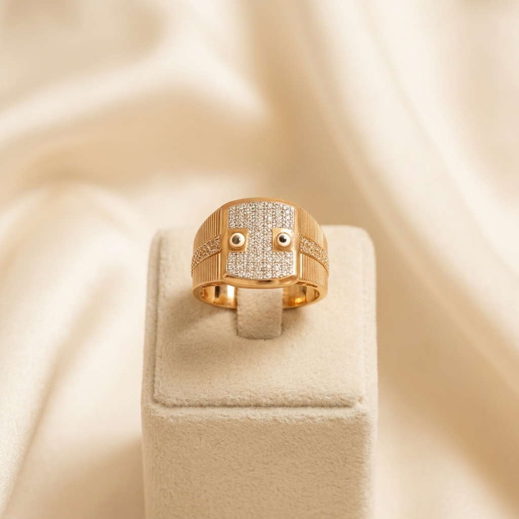 Sovereign Gold Signet Ring