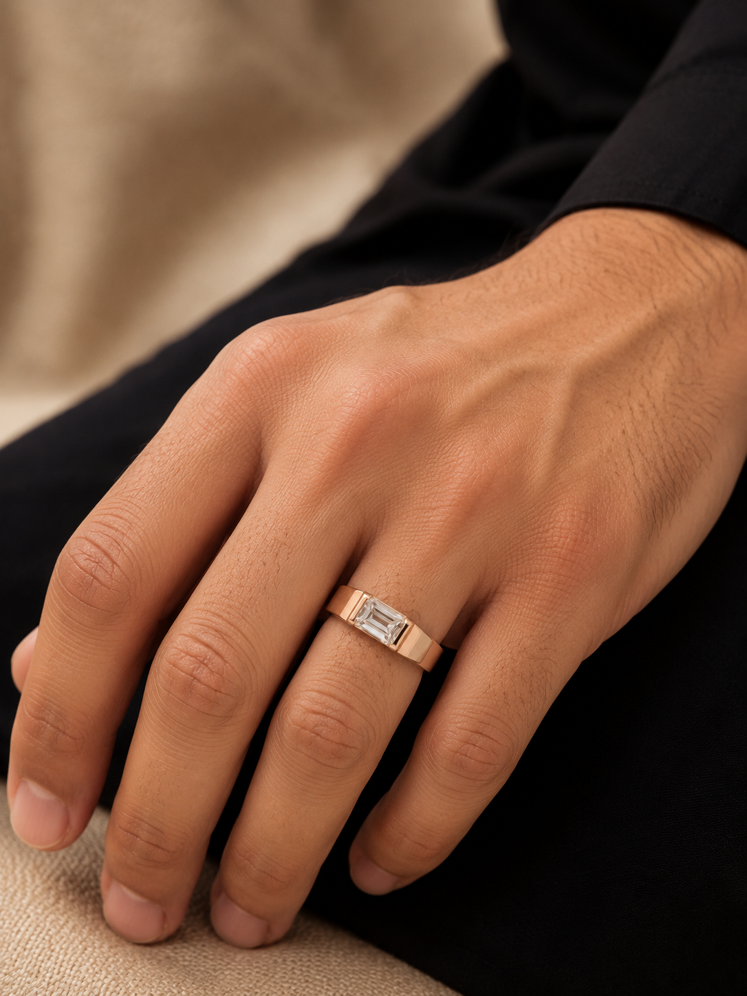 Prestige Oval Halo Statement Diamond Ring