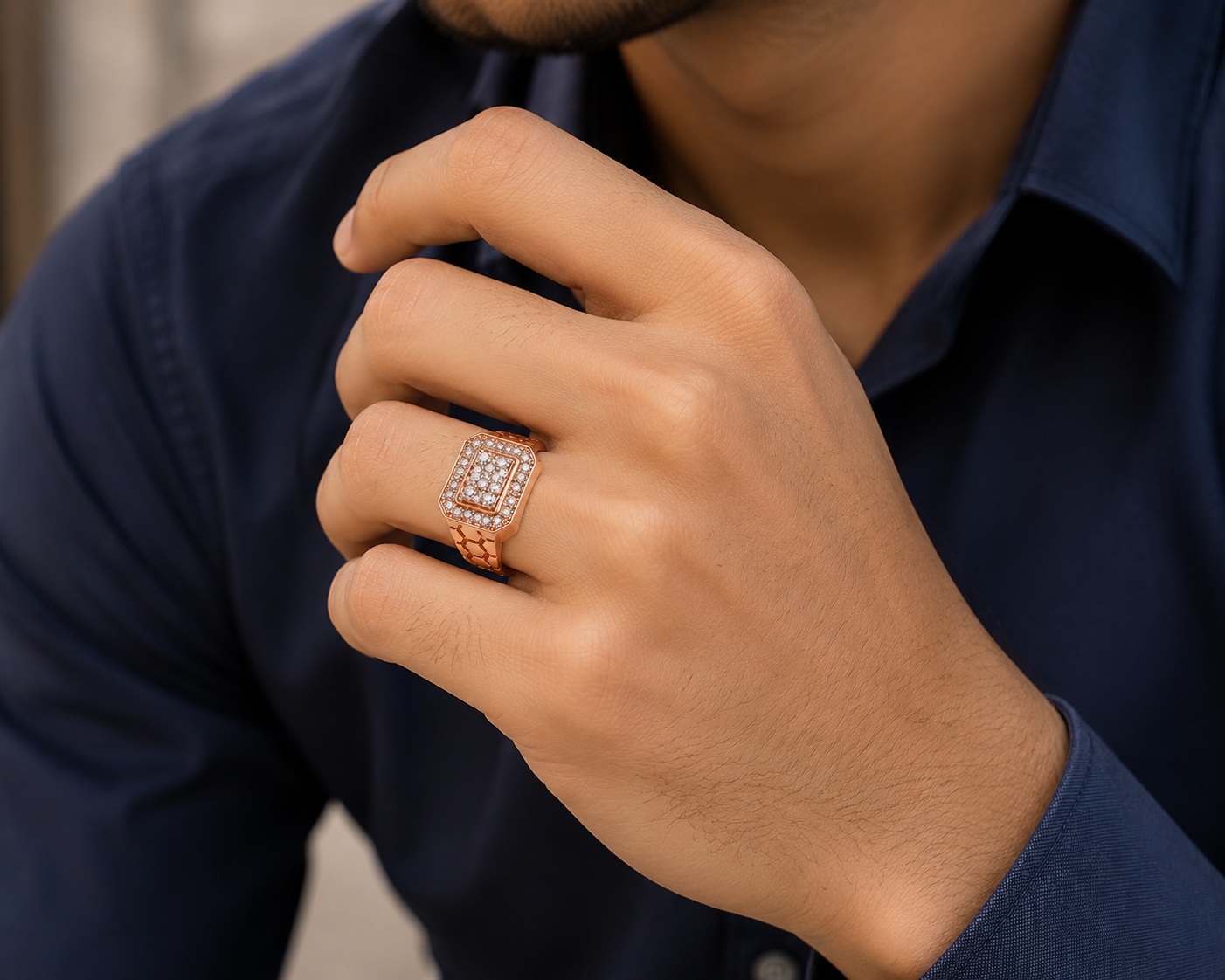 Timeless Cushion Solitaire Diamond Ring Gallery View