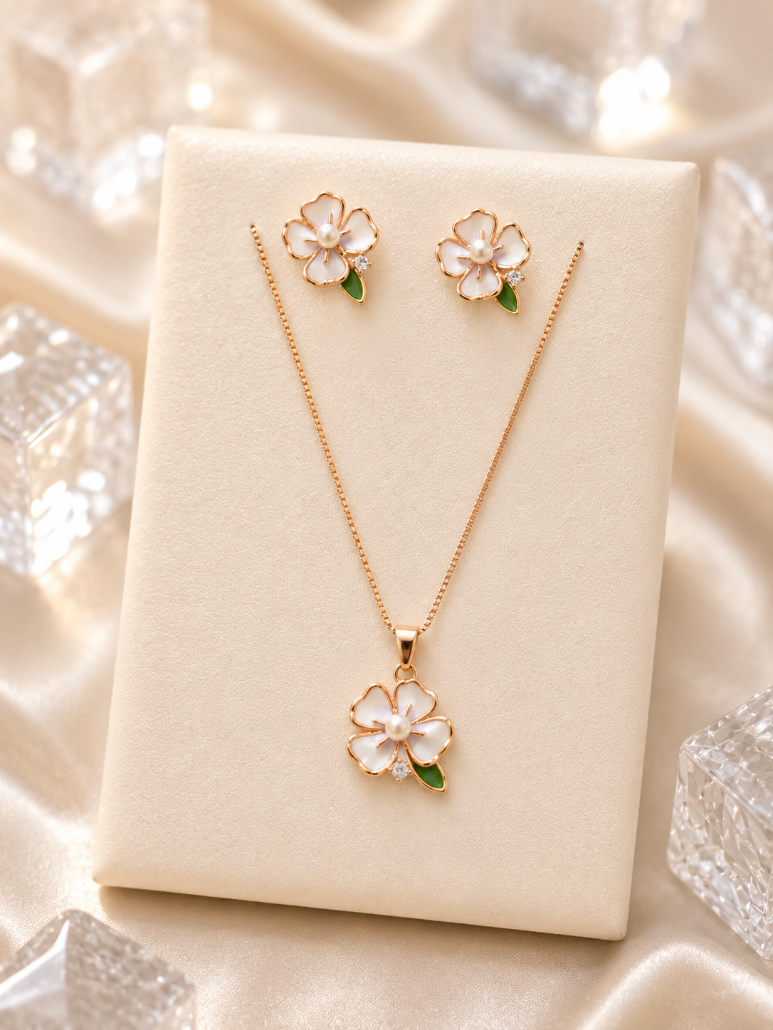 Magnificent Silver Designer Jewelry Set