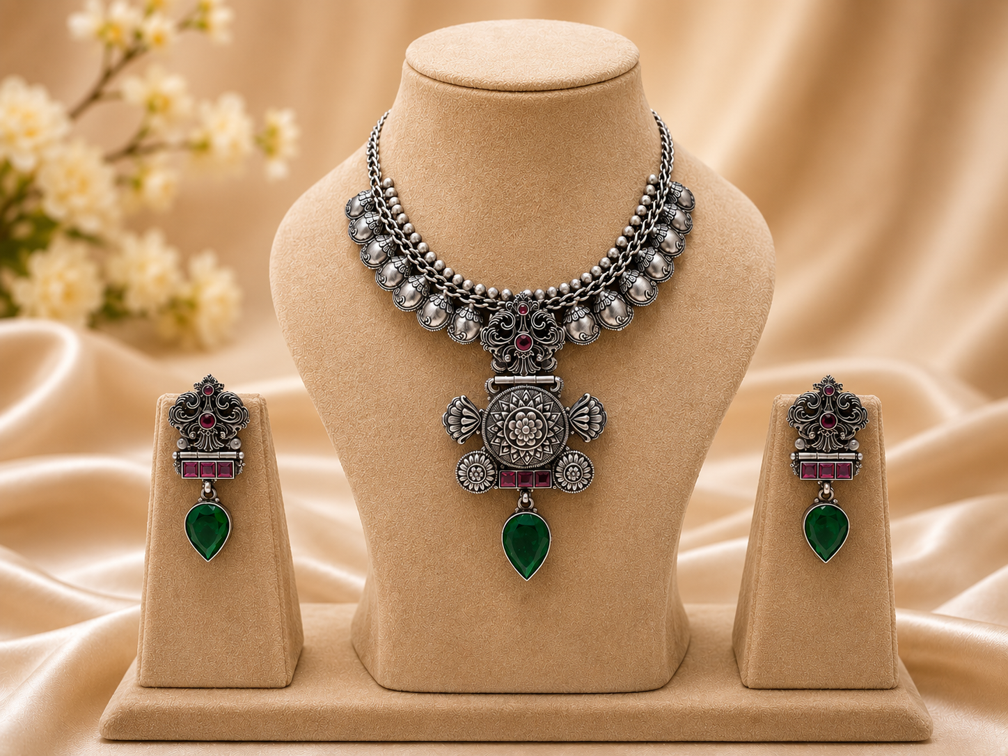 Sleek Silver Princess Set