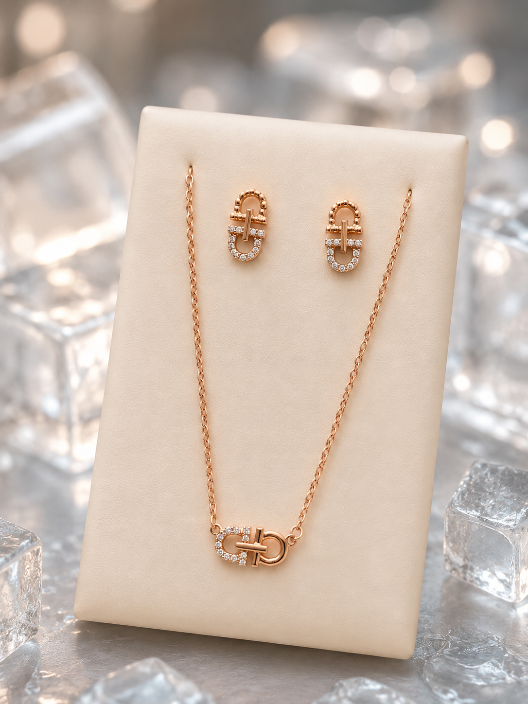 Timeless Silver Bridal Set
